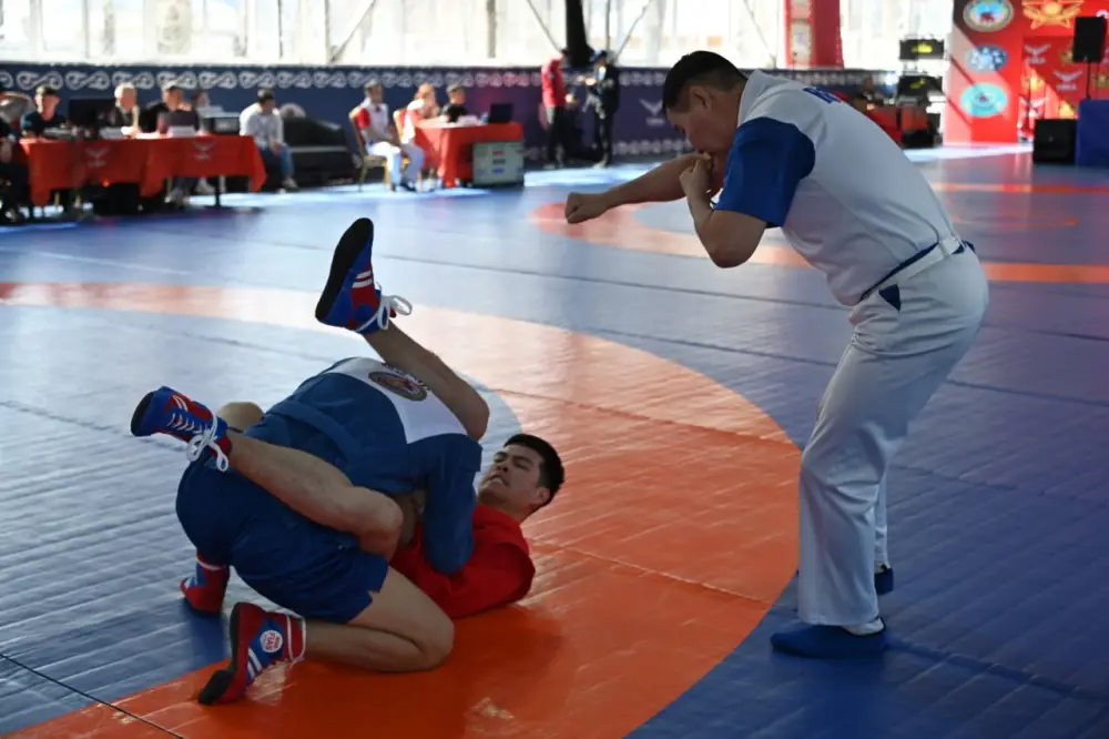 Сила в самбо: золото и бронза для Казахстана! Астане