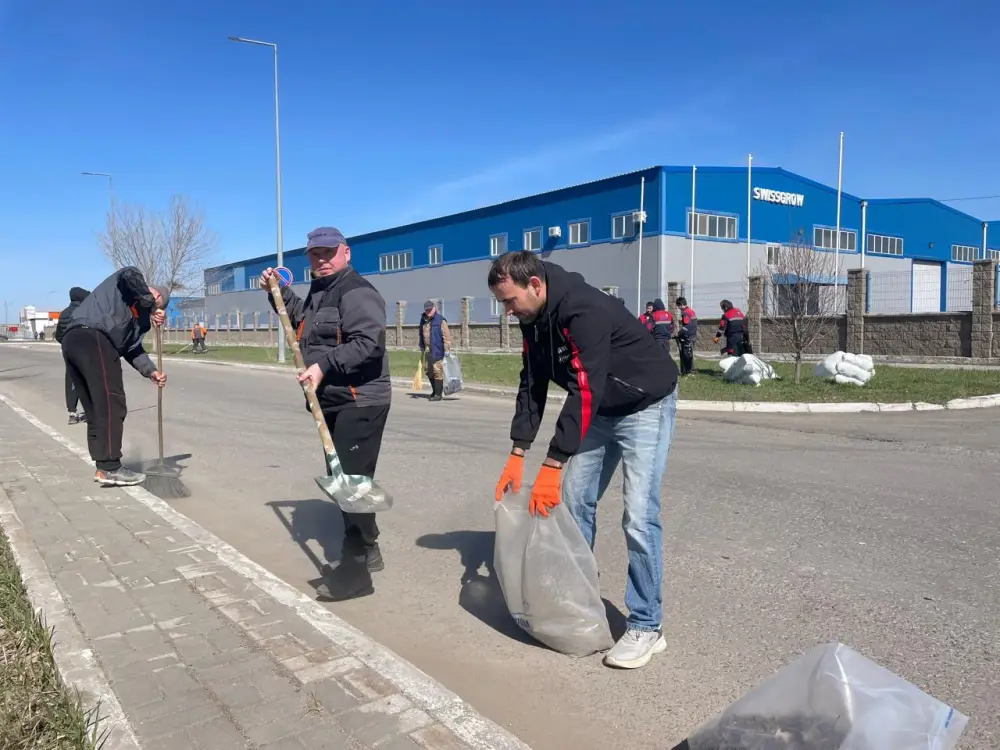 Коллективы предприятий Индустриального парка №1 поддержали общенациональную инициативу «Таза Қазақстан» (3)