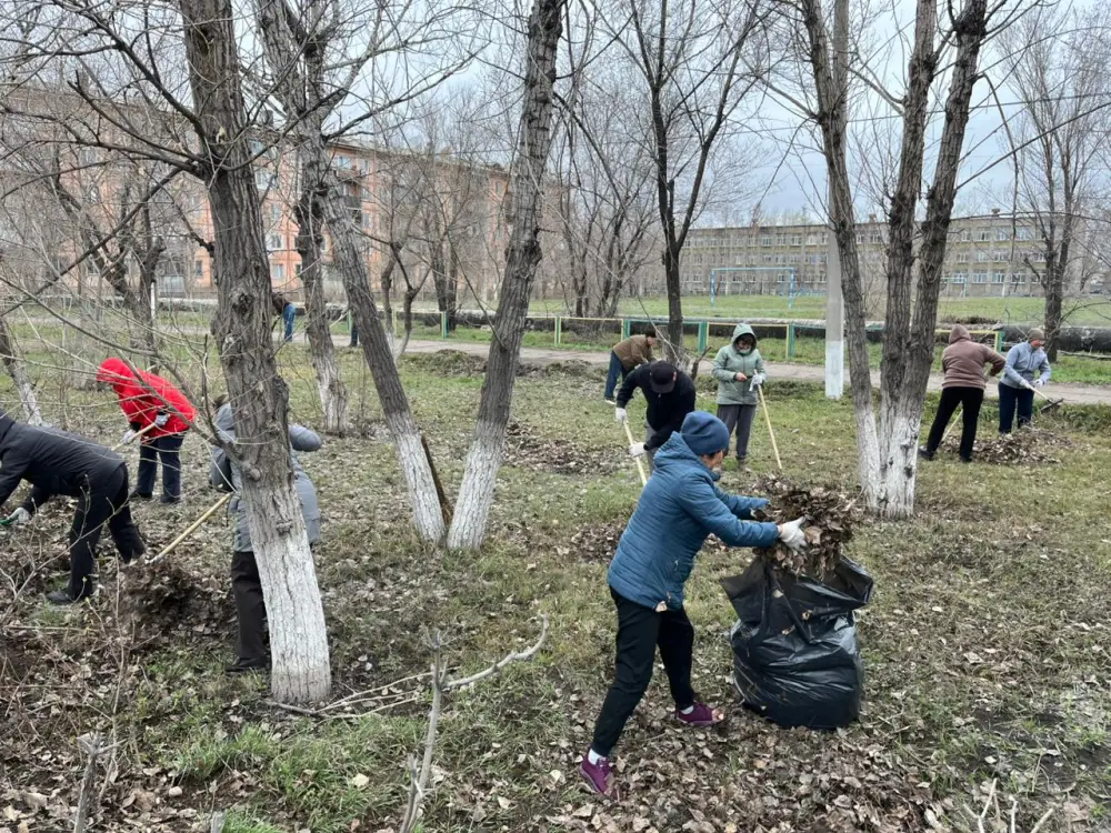 В Павлодарской области прошла экологическая акция «Таза қала» (5)