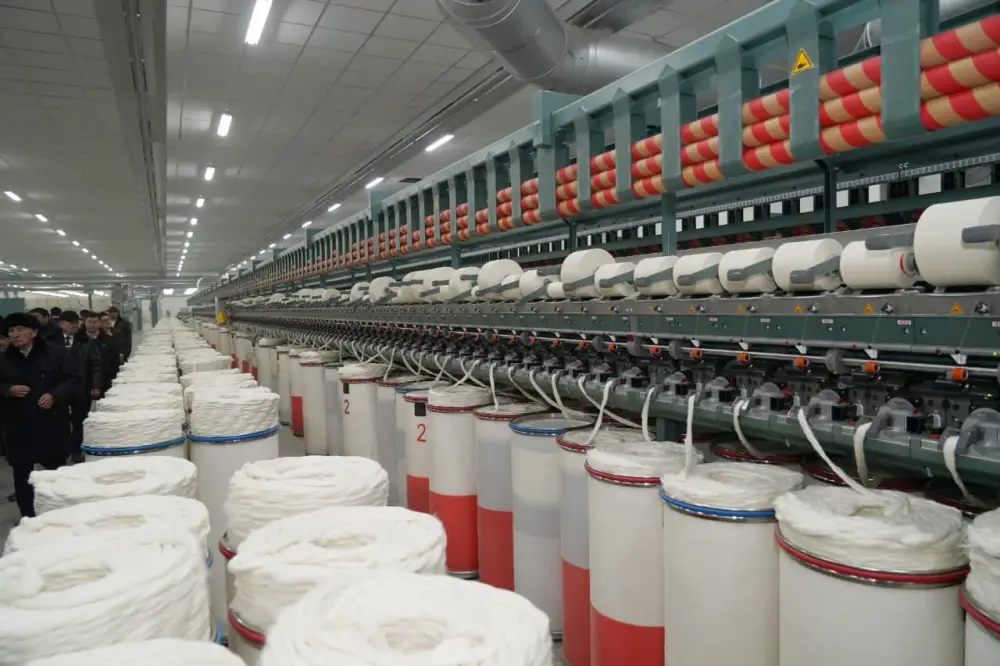 В ТУРКЕСТАНЕ РАЗВИВАЕТСЯ ХЛОПКОВО-ТЕКСТИЛЬНЫЙ КЛАСТЕР ПОЛНОГО ЦИКЛА (4)