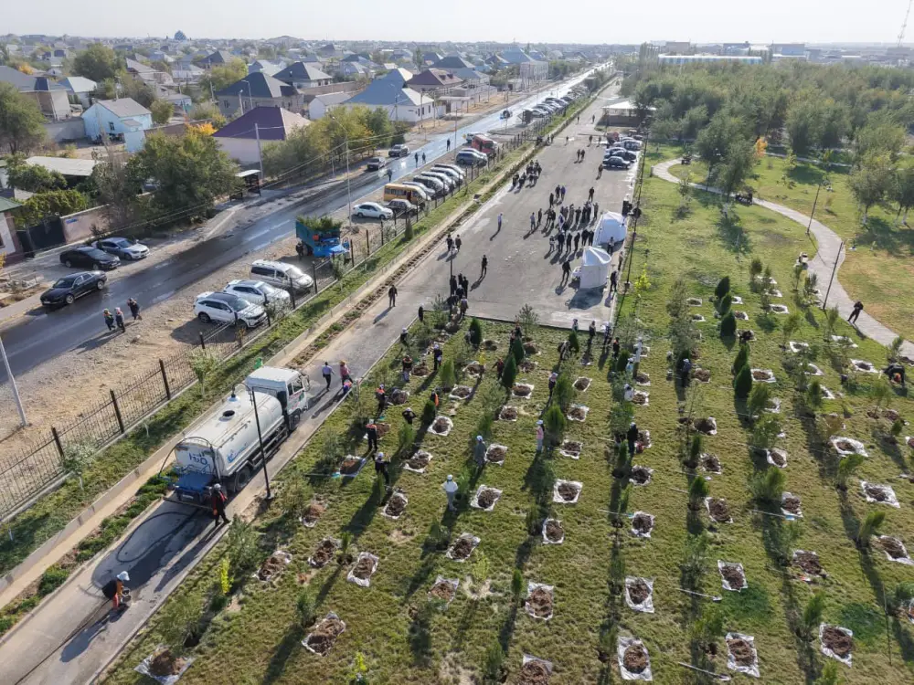 “ТАЗА ҚАЗАҚСТАН”: ТУРКЕСТАНСКОЙ “ТАЗА ҚАЛА” И “ТАЗА АУЫЛ”, ВЫВЕЗЕНО 2 ТЫСЯЧИ ТОНН МУСОРА (6)