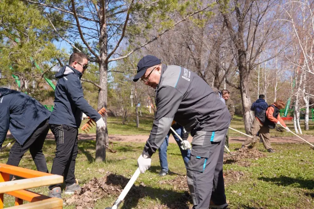 40 тысяч человек и 100 тонн мусора: как прошёл «Таза аула» в Астане (5)
