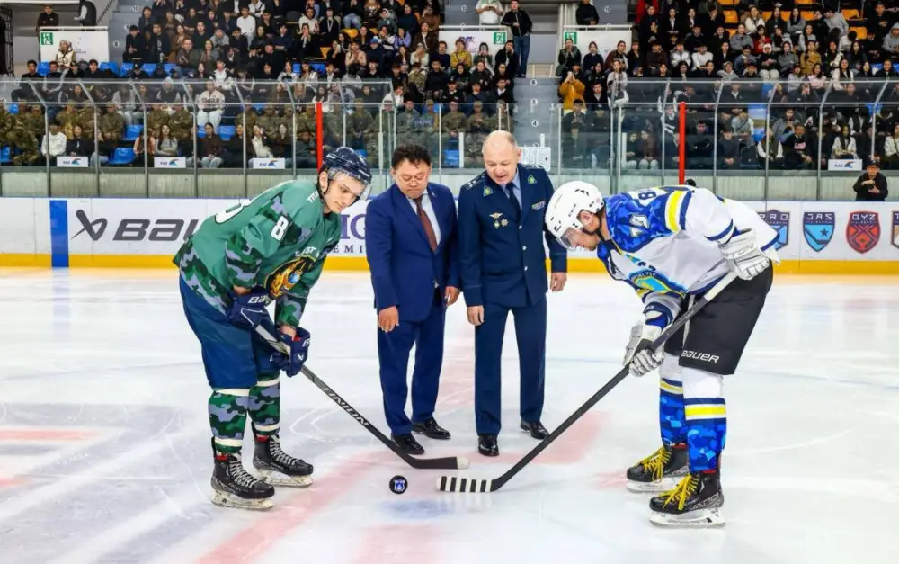 Захватывающее соперничество на льду: Кубок МВД стартовал в Усть-Каменогорске (3)