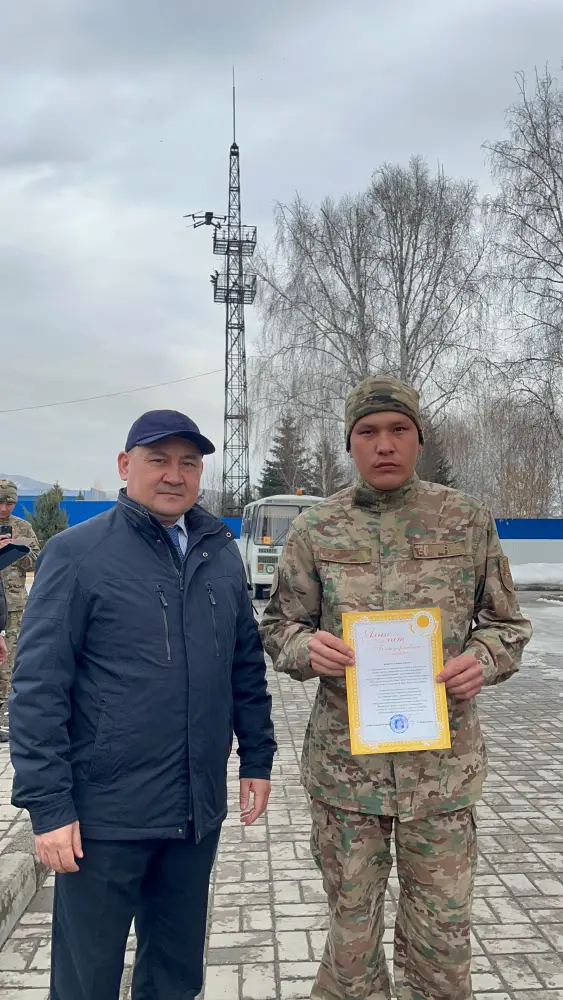 Военнослужащие МЧС РК завершили в районе Алтай противопаводковые мероприятия (2)