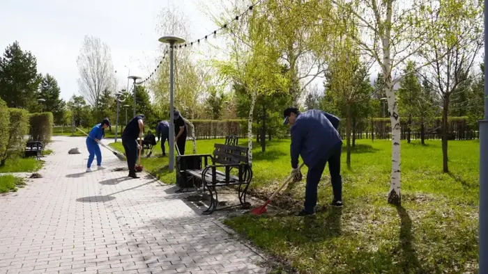 Прокуроры приняли участие в акции «Таза Қазақстан» (5)