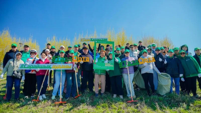 40 тысяч рук за чистоту: Астана в действии! Астане