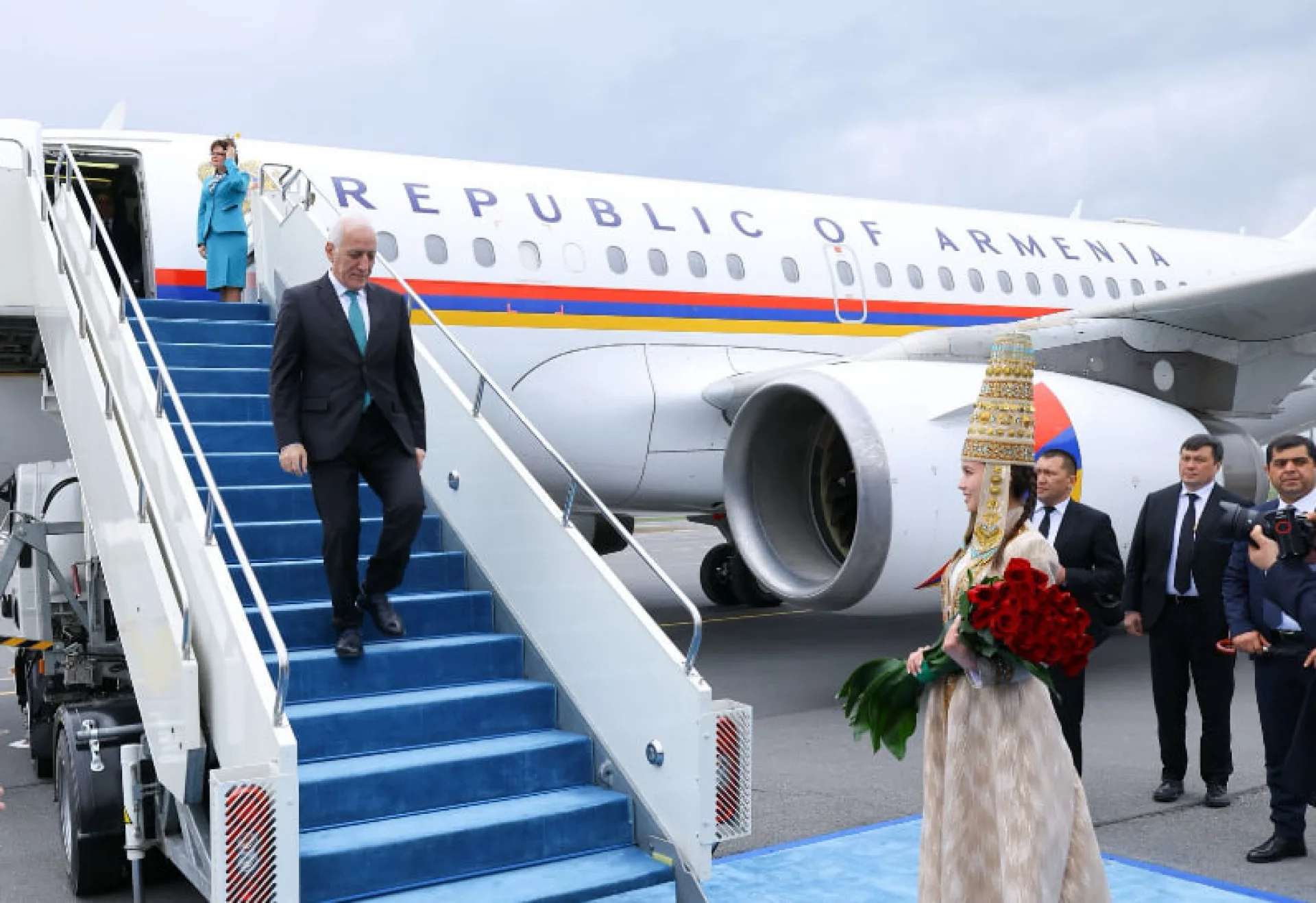 Президент Армении в Астане