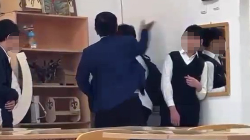 В школе Астаны разгорелся 'педагогический шторм': видео с рукоприкладством стало искрой для проверки Астане