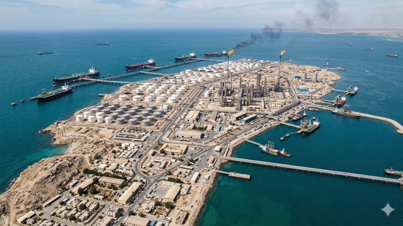 Срочно: США и Израиль нанесли удары по ключевому нефтяному узлу Ирана на острове Харк Астане