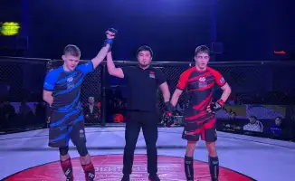 Чемпион мира по панкратиону в морской пехоте Казахстана