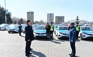 На служебных колесах: 137 новых автомобилей для полиции Абай