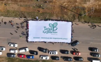 120 тысяч людей, 10 тысяч деревьев: Астана зеленеет!