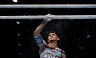 Асан Салимов завоевал серебро на этапе Кубка мира по спортивной гимнастике в Египте