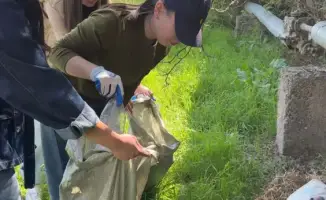 Экологическая акция молодежи Шымкента