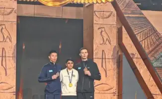 Алматинцы в Каире: медали, прыжки и конь!