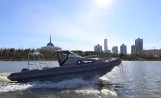 Спасатели ДЧС усиливают контроль за безопасностью на реке Есиль в Астане