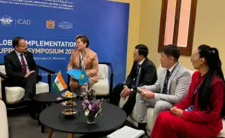 На ICAO GISS-2026 обсуждаются перспективы авиасообщения между Казахстаном и Индией
