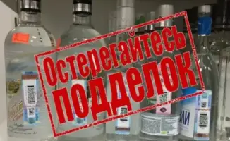 Изъятие 12000 бутылок контрафактного алкоголя в Семее