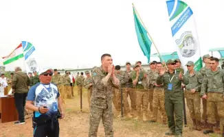 Команда области Абай из Казахстана завоевала II место на международных военно-спортивных соревнованиях в Узбекистане