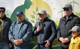 Международная инициатива по озеленению: «Союз отцов» и дети поддерживают «Таза Казахстан»