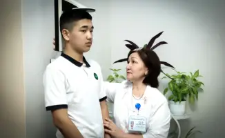 Урок здоровья в школах страны с олимпийцем