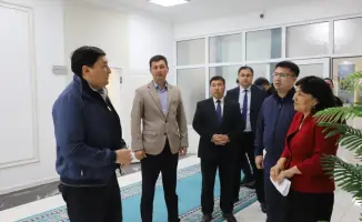 Посещение социальных объектов Кармакшинского района заместителем акима области
