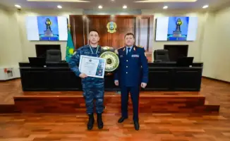 Победа сотрудника ДП Астаны на турнире "Полиция Барысы" укрепляет имидж казахстанских полицейских в спорте