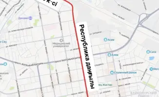 Ремонтные работы на проспекте Республики в Астане: влияние на дорожное движение