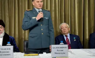 Проводы новобранцев в Службу государственной охраны РК в столице