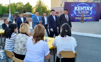 ТУРКЕСТАН: В КЕНТАУ ПРОШЕЛ ОТБОРОЧНЫЙ ЭТАП РЕСПУБЛИКАНСКОЙ ИНТЕЛЛЕКТУАЛЬНОЙ ИГРЫ «AL-FARABI» С УЧАСТИЕМ 2500 УЧАСТНИКОВ И 500 КОМАНД ИЗ 7 РЕГИОНОВ