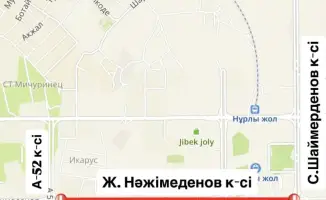 В Астане с 10 по 25 апреля частично закроют улицу Ж. Нажимеденова на ремонт