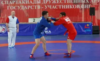 Казахстанские военнослужащие 10 золотых медалей чемпионат СНГ қазақ күресі самбо