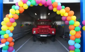 Добровольный пункт пожаротушения в Акмолинской области для защиты деревень