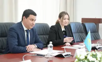 Обсуждение экологических инициатив на встрече вице-министра экологии Казахстана с Главой политической службы ОБСЕ