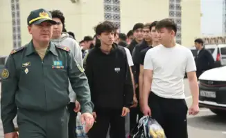 Новобранцы из трех областей начали военную подготовку в Туркестанской области
