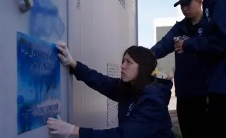 Борьба с наркограффити в Астане участие полиции и волонтеров