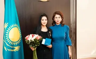 Тао Минсю удостоена ордена «Достық» II степени за вклад в популяризацию Казахстана