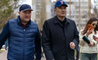 Благоустройство новой аллеи в Усть-Каменогорске