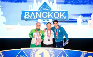 Золото для Караганды: Ернур Жаманов победил на чемпионате Азии по парапауэрлифтингу