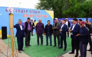 В селе Жайылма Ордабасинского района завершено подключение природного газа для 60 абонентов