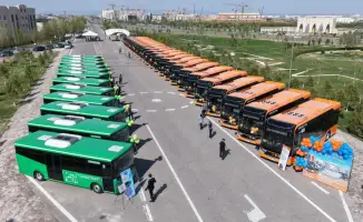 Электробусы в Туркестане: будущее уже здесь!