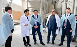 Аким области Берик Уали посетил предприятия Семее: ТОО "KONDIZ" и ТОО "Alina Group"