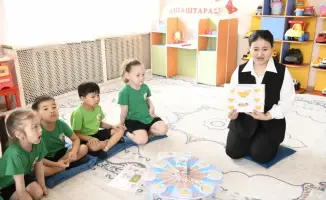 Воспитание маленьких стражей порядка: мероприятие в детском саду Астаны