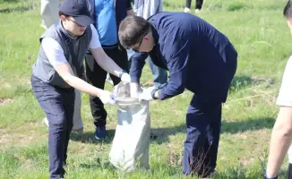 Субботник в Шымкенте акция чистоты программа Таза Казахстан