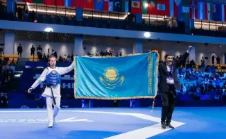 Айым Серикбаева из Астаны завоевала золото на юниорском чемпионате мира в Ташкенте, победив мексиканку Дару Ширли со счетом 2:0.