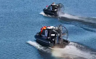 Эффективность аэролодок в тушении природных пожаров: тренировки спасателей Актюбинской области