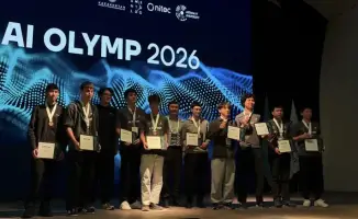 Награждение победителей республиканской олимпиады по искусственному интеллекту в Астане