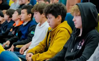 Социальная поддержка и мотивация: известные спортсмены делятся опытом с молодыми атлетами в Астане