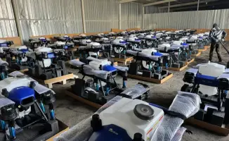 Беспилотники готовы к борьбе с саранчовыми: более 100 дронов будут задействованы