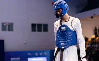 Бронза из Ташкента: казахстанец на пьедестале таеквондо!